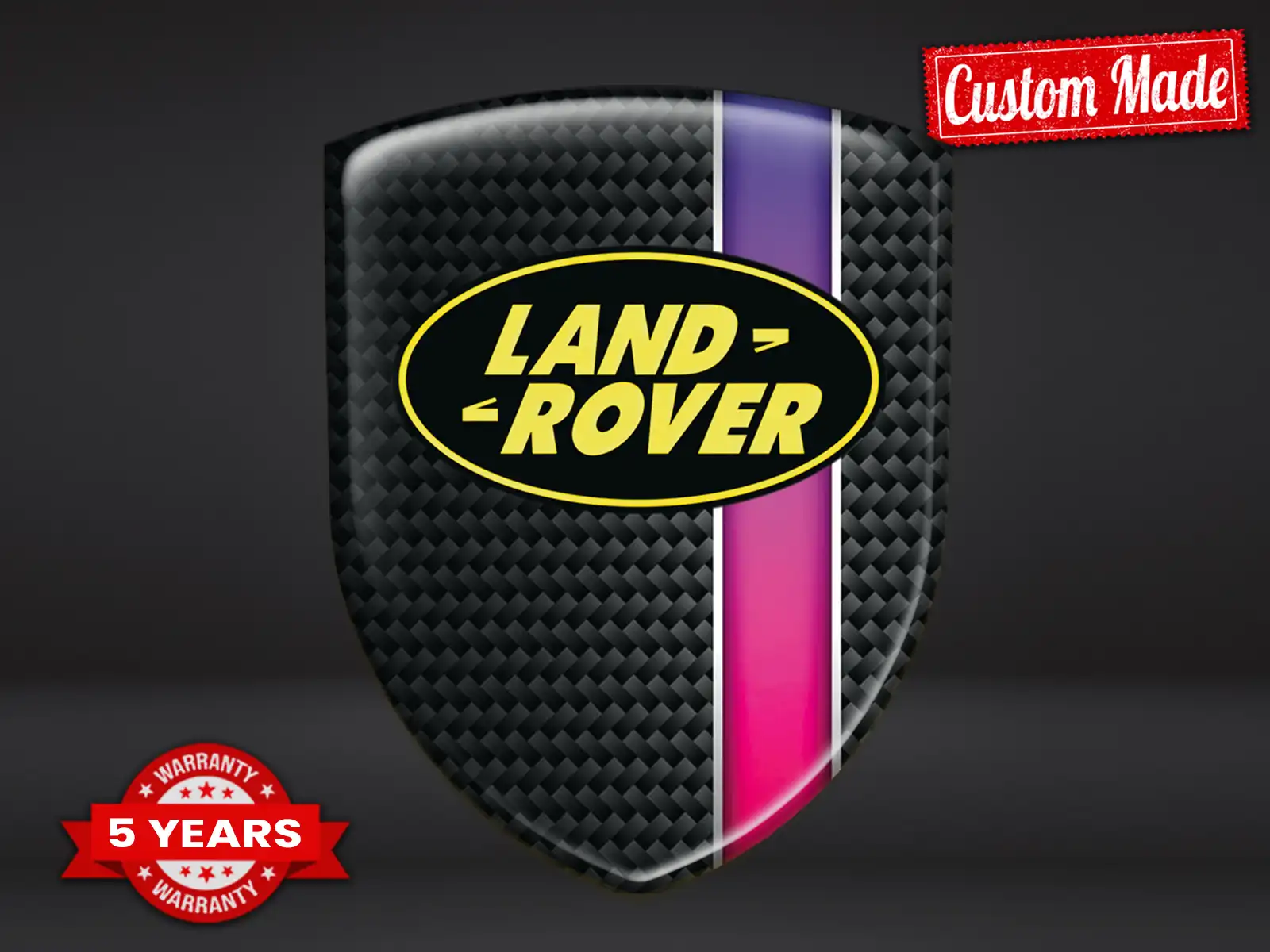 Land Rover Decalcomanie Cofano Auto Max Resistenti Pro Chic